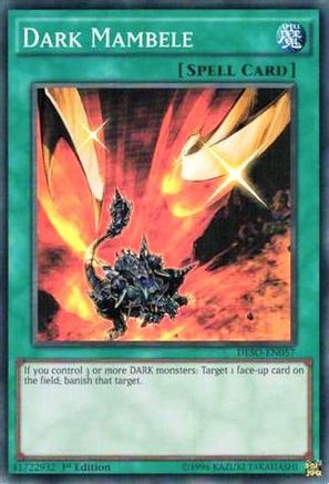 Dark Mambele (DESO-EN057) - Destiny Soldiers 1st Edition Destiny Soldiers Yugioh Single  Squirtle Squad Card Shop.