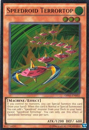 Speedroid Terrortop (UTR) (OP03-EN002) - OTS Tournament Pack 3 Unlimited OTS Tournament Pack 3 Yugioh Single  Squirtle Squad Card Shop.