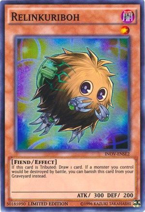 Relinkuriboh (INOV-ENSE2) - Invasion: Vengeance Limited Invasion: Vengeance Yugioh Single  Squirtle Squad Card Shop.