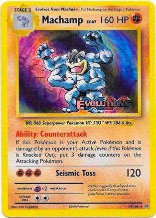 Machamp (XY Evolutions Prerelease)  - Holofoil XY Promos - Promo XY Promos Pokemon Single  Squirtle Squad Card Shop.