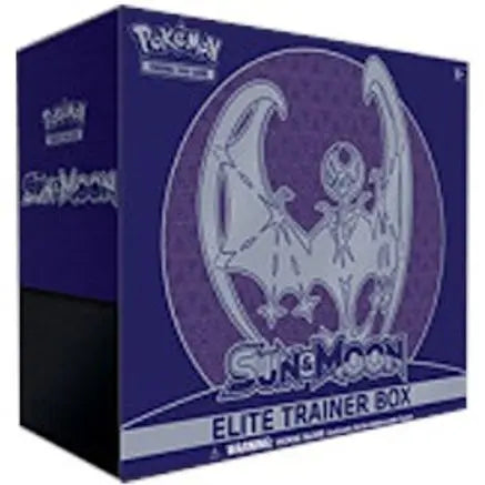 Sun & Moon Elite Trainer Box [Lunala] SM Base Set Pokemon Sealed  Squirtle Squad Card Shop.
