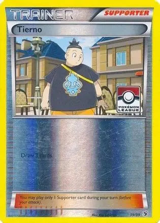 Tierno (Pokemon League) 039/39  - Reverse Holofoil League & Championship Cards - Promo