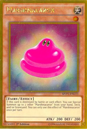 Marshmacaron (MVP1-ENG13) - The Dark Side of Dimensions Movie Pack: Gold Edition 1st Edition The Dark Side of Dimensions Movie Pack: Gold Edition Yugioh Single  Squirtle Squad Card Shop.