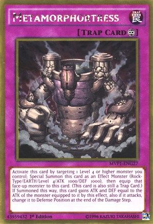 Metamorphortress (MVP1-ENG27) - The Dark Side of Dimensions Movie Pack: Gold Edition Unlimited The Dark Side of Dimensions Movie Pack: Gold Edition Yugioh Single  Squirtle Squad Card Shop.