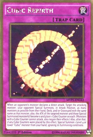Cubic Rebirth (MVP1-ENG43) - The Dark Side of Dimensions Movie Pack: Gold Edition 1st Edition The Dark Side of Dimensions Movie Pack: Gold Edition Yugioh Single  Squirtle Squad Card Shop.