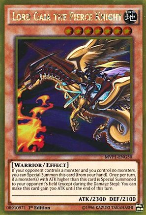 Lord Gaia the Fierce Knight (MVP1-ENG50) - The Dark Side of Dimensions Movie Pack: Gold Edition Unlimited The Dark Side of Dimensions Movie Pack: Gold Edition Yugioh Single  Squirtle Squad Card Shop.