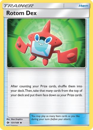 Rotom Dex 131  SM Base Set - Uncommon SM Base Set Pokemon Single  Squirtle Squad Card Shop.