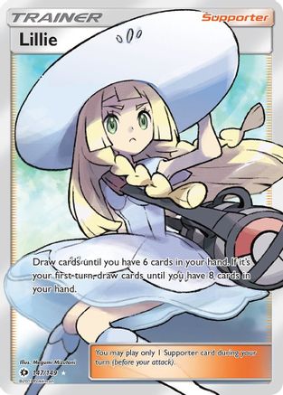 Lillie (Full Art) 147  - Holofoil SM Base Set - Ultra Rare SM Base Set Pokemon Single  Squirtle Squad Card Shop.