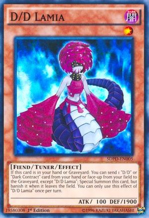 D/D Lamia (SDPD-EN005) - Structure Deck: Pendulum Domination 1st Edition Structure Deck: Pendulum Domination Yugioh Single  Squirtle Squad Card Shop.