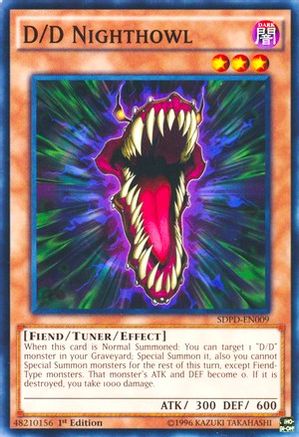 D/D Nighthowl (SDPD-EN009) - Structure Deck: Pendulum Domination 1st Edition Structure Deck: Pendulum Domination Yugioh Single  Squirtle Squad Card Shop.