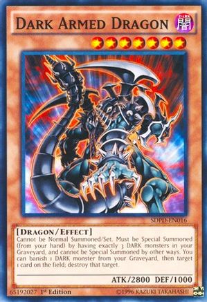 Dark Armed Dragon (SDPD-EN016) - Structure Deck: Pendulum Domination 1st Edition Structure Deck: Pendulum Domination Yugioh Single  Squirtle Squad Card Shop.