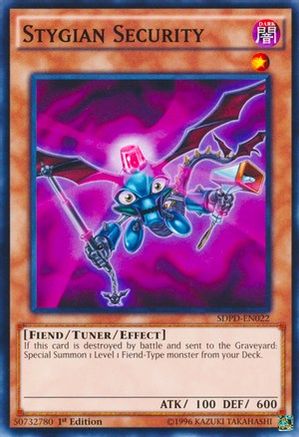 Stygian Security (SDPD-EN022) - Structure Deck: Pendulum Domination 1st Edition Structure Deck: Pendulum Domination Yugioh Single  Squirtle Squad Card Shop.