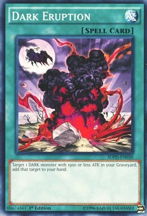 Dark Eruption (SDPD-EN030) - Structure Deck: Pendulum Domination 1st Edition Structure Deck: Pendulum Domination Yugioh Single  Squirtle Squad Card Shop.