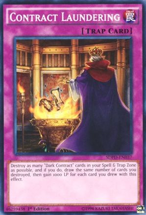 Contract Laundering (SDPD-EN037) - Structure Deck: Pendulum Domination 1st Edition Structure Deck: Pendulum Domination Yugioh Single  Squirtle Squad Card Shop.