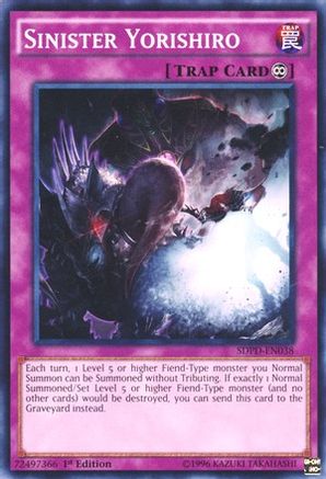 Sinister Yorishiro (SDPD-EN038) - Structure Deck: Pendulum Domination 1st Edition Structure Deck: Pendulum Domination Yugioh Single  Squirtle Squad Card Shop.