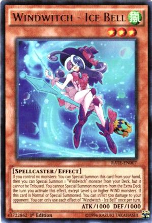 Windwitch - Ice Bell (RATE-EN007) - Raging Tempest 1st Edition Raging Tempest Yugioh Single  Squirtle Squad Card Shop.