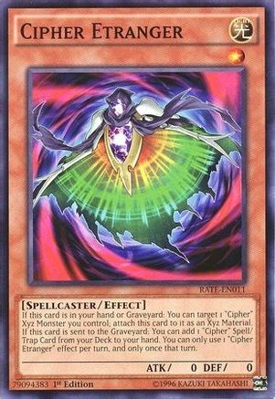 Cipher Etranger (RATE-EN011) - Raging Tempest Unlimited Raging Tempest Yugioh Single  Squirtle Squad Card Shop.