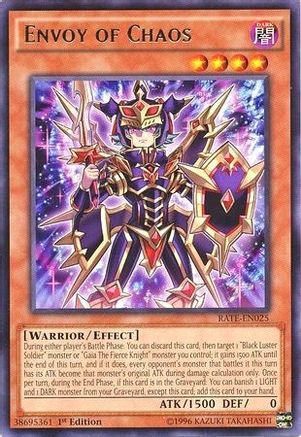 Envoy of Chaos (RATE-EN025) - Raging Tempest Unlimited Raging Tempest Yugioh Single  Squirtle Squad Card Shop.