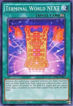 Terminal World NEXT (RATE-EN067) - Raging Tempest Unlimited Raging Tempest Yugioh Single  Squirtle Squad Card Shop.