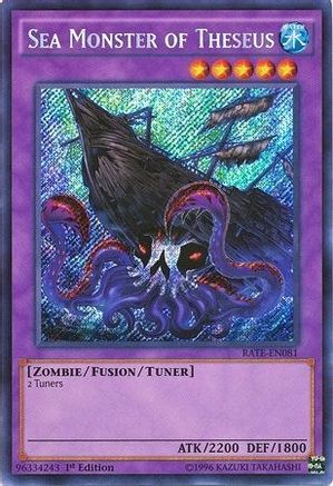 Sea Monster of Theseus (RATE-EN081) - Raging Tempest 1st Edition Raging Tempest Yugioh Single  Squirtle Squad Card Shop.