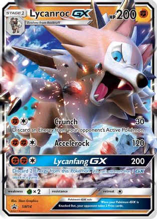 Lycanroc GX SM14  - Holofoil SM Promos - Promo SM Promos Pokemon Single  Squirtle Squad Card Shop.
