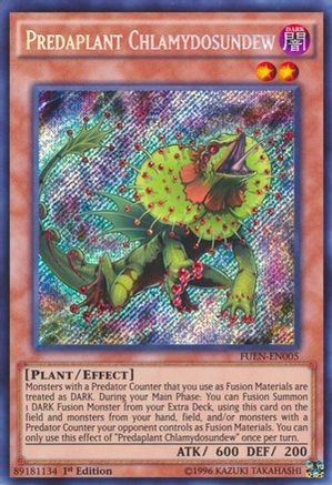 Predaplant Chlamydosundew (FUEN-EN005) - Fusion Enforcers Unlimited Fusion Enforcers Yugioh Single  Squirtle Squad Card Shop.