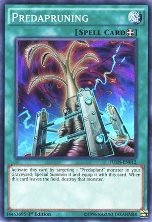 Predapruning (FUEN-EN012) - Fusion Enforcers Unlimited Fusion Enforcers Yugioh Single  Squirtle Squad Card Shop.