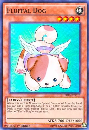 Fluffal Dog (FUEN-EN016) - Fusion Enforcers 1st Edition Fusion Enforcers Yugioh Single  Squirtle Squad Card Shop.
