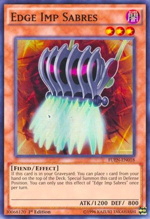 Edge Imp Sabres (FUEN-EN018) - Fusion Enforcers Unlimited Fusion Enforcers Yugioh Single  Squirtle Squad Card Shop.