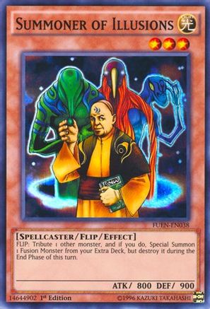 Summoner of Illusions (FUEN-EN038) - Fusion Enforcers 1st Edition Fusion Enforcers Yugioh Single  Squirtle Squad Card Shop.