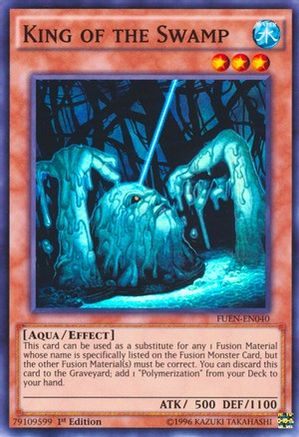 King of the Swamp (FUEN-EN040) - Fusion Enforcers Unlimited Fusion Enforcers Yugioh Single  Squirtle Squad Card Shop.
