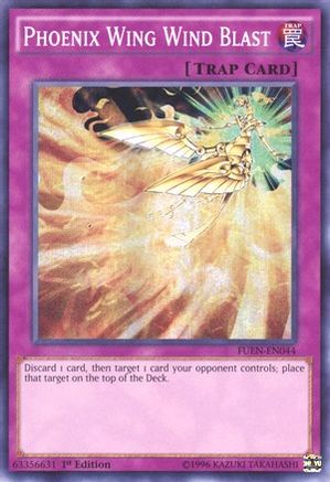 Phoenix Wing Wind Blast (FUEN-EN044) - Fusion Enforcers Unlimited Fusion Enforcers Yugioh Single  Squirtle Squad Card Shop.