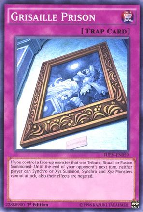 Grisaille Prison (FUEN-EN059) - Fusion Enforcers 1st Edition Fusion Enforcers Yugioh Single  Squirtle Squad Card Shop.