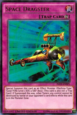 Space Dragster (INOV-ENSP1) (INOV-ENSP1) - Invasion: Vengeance 1st Edition Invasion: Vengeance Yugioh Single  Squirtle Squad Card Shop.