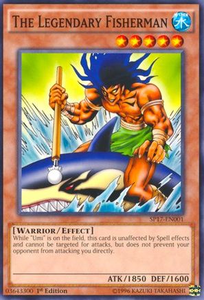 The Legendary Fisherman (Starfoil) (SP17-EN001) - Star Pack - Battle Royal 1st Edition Star Pack - Battle Royal Yugioh Single  Squirtle Squad Card Shop.
