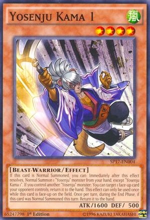 Yosenju Kama 1 (Starfoil) (SP17-EN004) - Star Pack - Battle Royal 1st Edition Star Pack - Battle Royal Yugioh Single  Squirtle Squad Card Shop.
