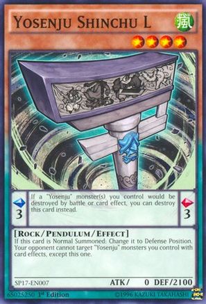 Yosenju Shinchu L (Starfoil) (SP17-EN007) - Star Pack - Battle Royal 1st Edition Star Pack - Battle Royal Yugioh Single  Squirtle Squad Card Shop.