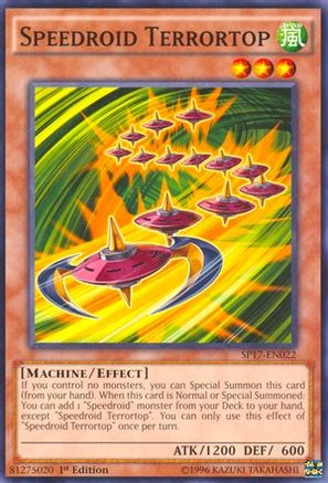 Speedroid Terrortop (SP17-EN022) - Star Pack - Battle Royal 1st Edition Star Pack - Battle Royal Yugioh Single  Squirtle Squad Card Shop.