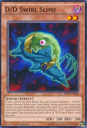 D/D Swirl Slime (SP17-EN026) - Star Pack - Battle Royal 1st Edition Star Pack - Battle Royal Yugioh Single  Squirtle Squad Card Shop.