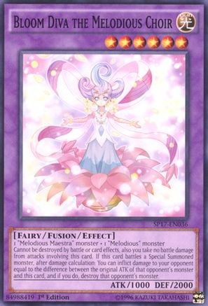 Bloom Diva the Melodious Choir (SP17-EN036) - Star Pack - Battle Royal 1st Edition Star Pack - Battle Royal Yugioh Single  Squirtle Squad Card Shop.