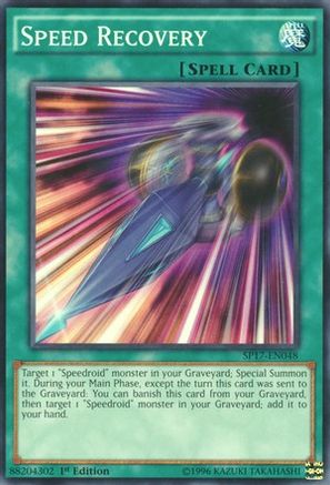 Speed Recovery (Starfoil) (SP17-EN048) - Star Pack - Battle Royal 1st Edition Star Pack - Battle Royal Yugioh Single  Squirtle Squad Card Shop.