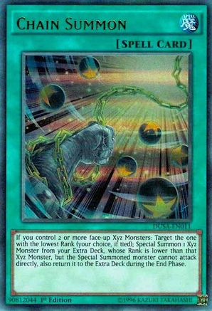 Chain Summon (DUSA-EN011) - Duelist Saga 1st Edition Duelist Saga Yugioh Single  Squirtle Squad Card Shop.