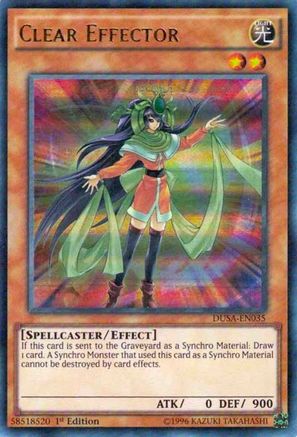 Clear Effector (DUSA-EN035) - Duelist Saga 1st Edition Duelist Saga Yugioh Single  Squirtle Squad Card Shop.