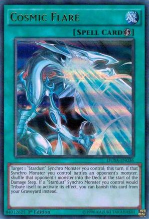 Cosmic Flare (DUSA-EN036) - Duelist Saga 1st Edition Duelist Saga Yugioh Single  Squirtle Squad Card Shop.