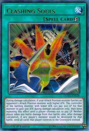 Clashing Souls (DUSA-EN038) - Duelist Saga 1st Edition Duelist Saga Yugioh Single  Squirtle Squad Card Shop.
