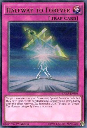 Halfway to Forever (DUSA-EN040) - Duelist Saga 1st Edition Duelist Saga Yugioh Single  Squirtle Squad Card Shop.