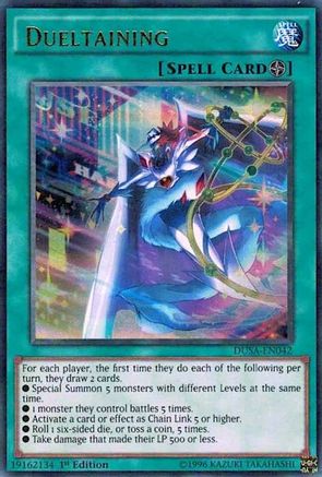 Dueltaining (DUSA-EN042) - Duelist Saga 1st Edition Duelist Saga Yugioh Single  Squirtle Squad Card Shop.