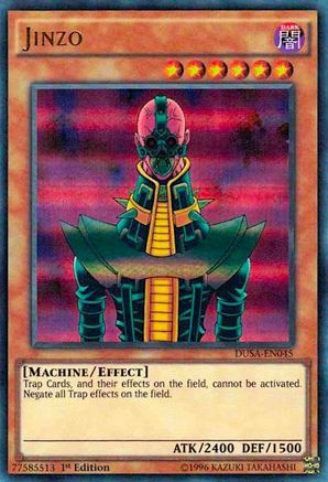 Jinzo (DUSA-EN045) - Duelist Saga 1st Edition Duelist Saga Yugioh Single  Squirtle Squad Card Shop.
