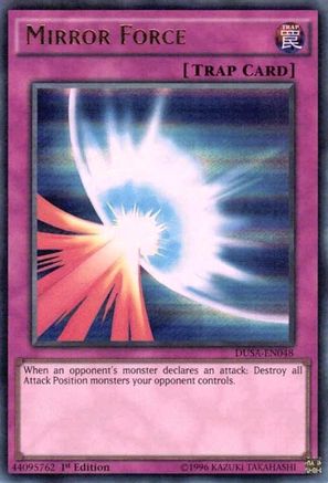 Mirror Force (DUSA-EN048) - Duelist Saga 1st Edition Duelist Saga Yugioh Single  Squirtle Squad Card Shop.