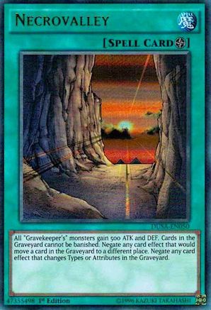 Necrovalley (DUSA-EN050) - Duelist Saga 1st Edition Duelist Saga Yugioh Single  Squirtle Squad Card Shop.